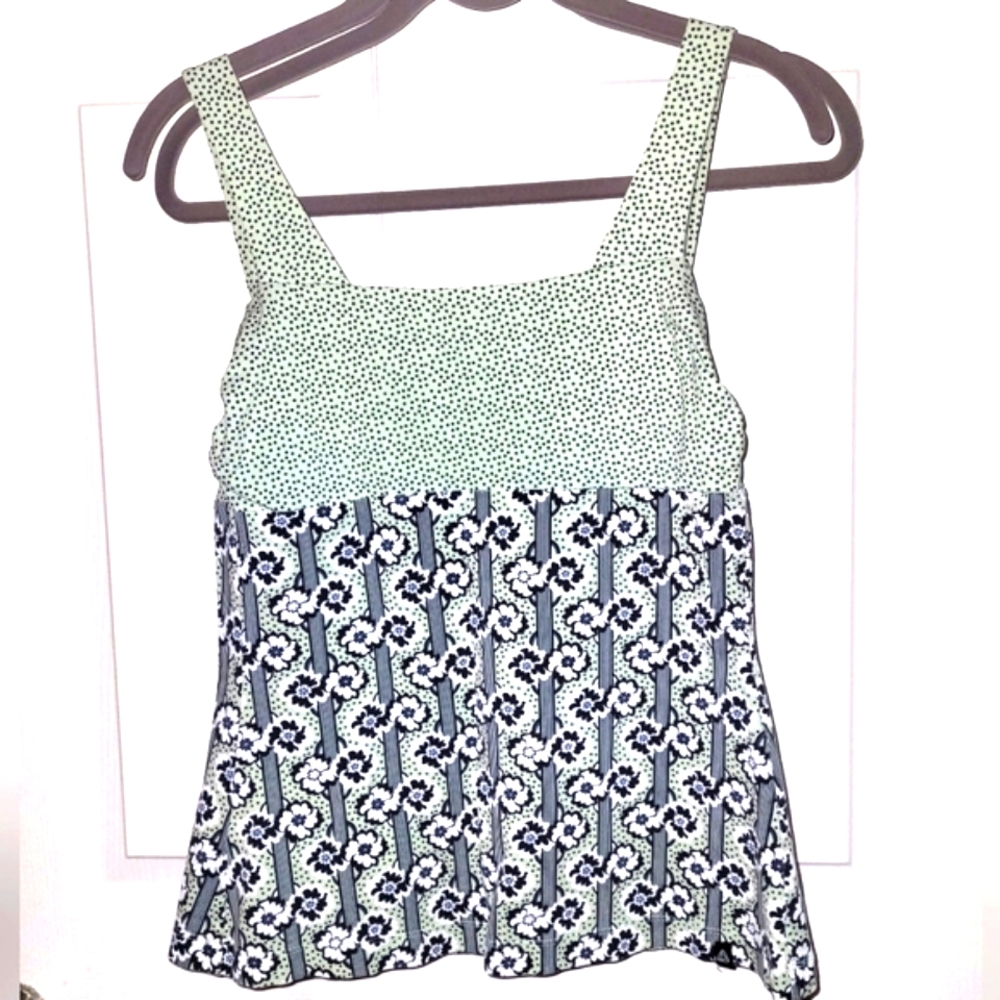 (S)🆕️Vtg🐞Jockey🐞Square Neck Tank Top